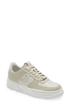 Nike Womens Bone White Coral Air Force 1 Pixel Leather Low-top Trainers 5.5 In Green