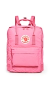 Fjall Raven Kanken Backpack In Flamingo Pink