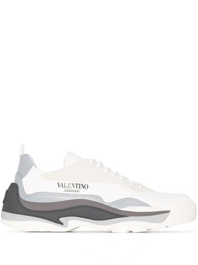 Valentino Garavani Gumboy Low-top Sneakers In White