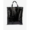 Acne Studios Black Audrey Solid Cotton-blend Tote Bag
