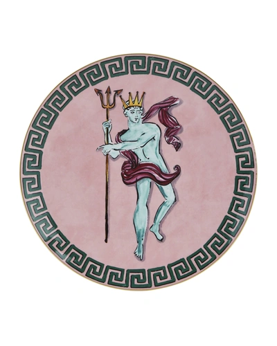 Richard Ginori Neptune's Voyage Charger, Pink