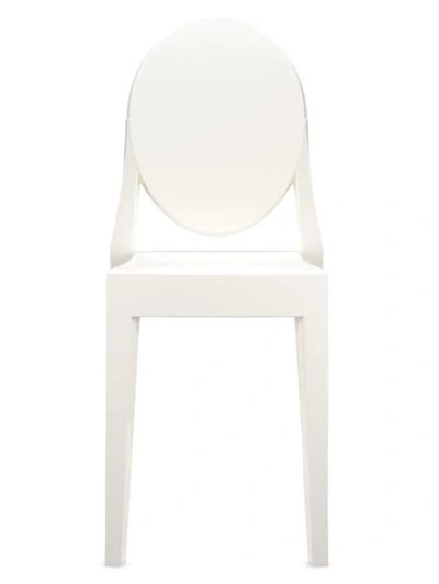 Kartell Victoria Ghost Chair 2-piece Set In White