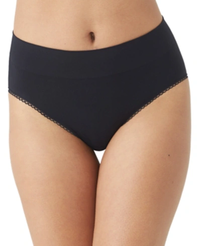 Wacoal Women's Feeling Flexible Hi-cut Brief Underwear 871332 In Black