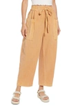 Free People Be The Change Slouch Pants In Windswept Leaves