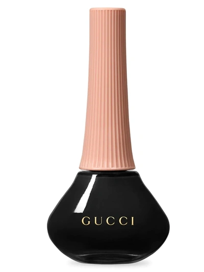 Gucci Glossy Nail Polish 700 Black Crystal 0.33 oz/ 10g