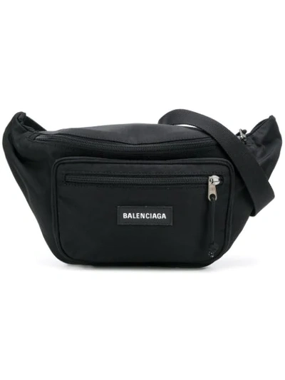 Balenciaga Explorer Belt Pack In Black
