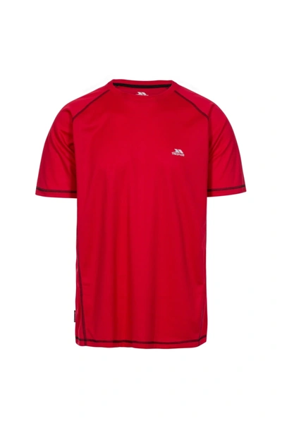 Trespass Mens Albert Active Short Sleeved T-shirt (red)