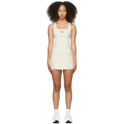 Reebok X Victoria Beckham Cutout Printed Stretch Tennis Dress In Classic  White | ModeSens