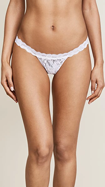 Hanky Panky Signature Lace G-string In White