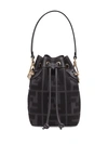 Fendi Mini Mon Tresor Bucket Bag In Black