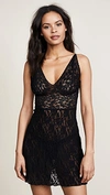 Hanky Panky Signature Lace Chemise In Black