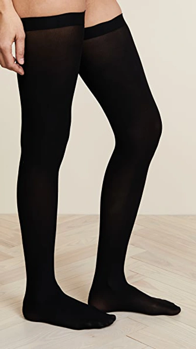 Commando Up All Night Thigh Highs In Black