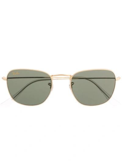 Ray Ban Rb3025 Original Aviator Polarized Sunglasses In Green