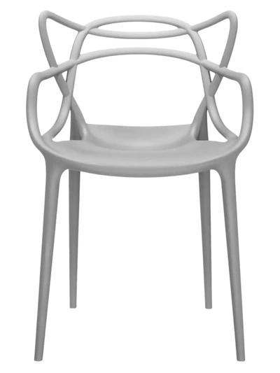 Kartell Masters Dining Chair, Set Of 2 In Gray