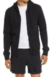 Reigning Champ Zip Hoodie In Black