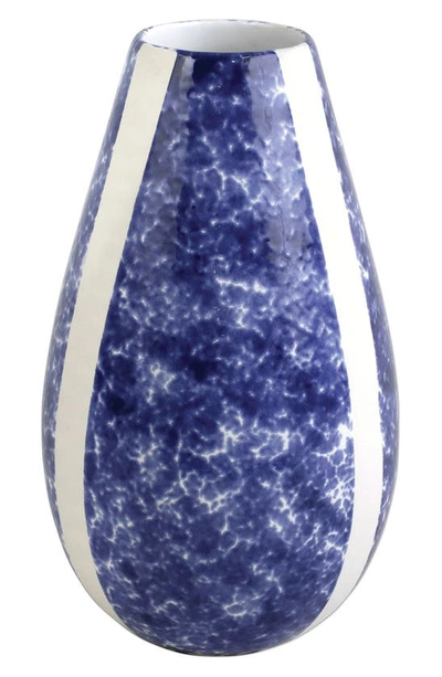 Vietri Santorini Sponged Vase In No Colour