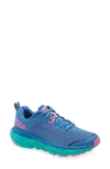 Hoka Challenger Atr 6 Trail Running Shoe In Vallarta Blue/ Atlantis