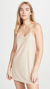 Skin Candice Scoop-neck Organic-cotton Chemise In Portobello
