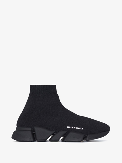 Balenciaga Black Recycled Mesh Speed 2.0 Sneakers