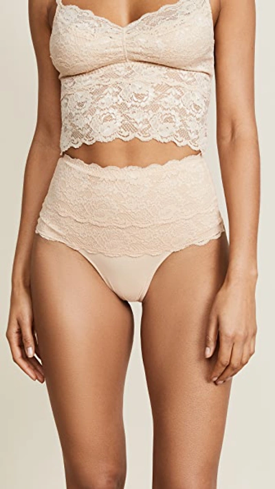 Cosabella Nsn Sexy Shaper Thong In Blush