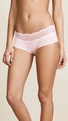 Cosabella Dolce Boy Shorts In Ice Pink