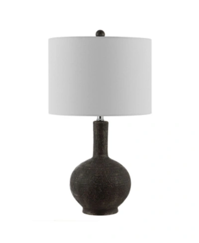 Safavieh Carser Table Lamp In Dark Gray