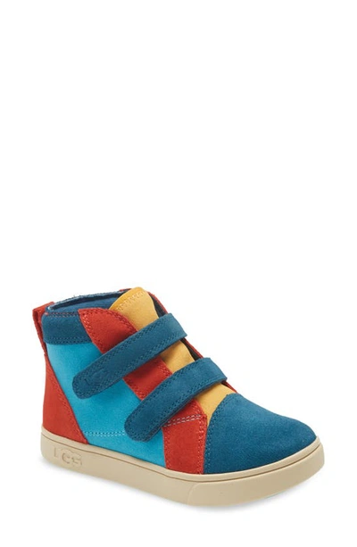 Ugg (r) Rennon High Top Sneaker In Marina Blue / Oasis Blue