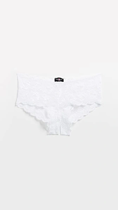 Cosabella Never Say Never Naughtie Low Rise Hotpants In White