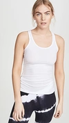 Splits59 Double Scoop Rib Tank - White - Size L