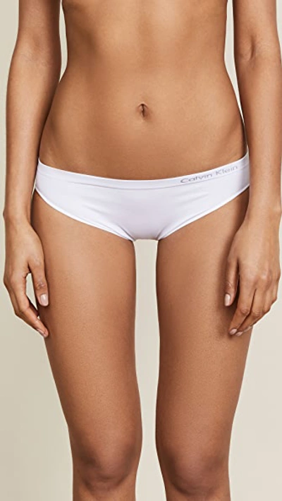Calvin Klein Underwear Pure Seamless Bikini Panties In White
