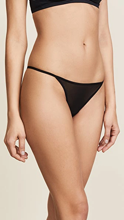 Cosabella Soire Italian Thong In Black