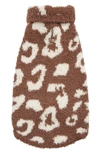 Barefoot Dreamsr Cozychic™ Leopard Dog Sweater In Chestnut/ Cream