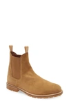 Shoe The Bear York Chelsea Boot In Camel Suede