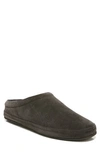 Vince Howell Faux Shearling Lined Slipper In Graphite Faux Fur