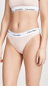 Calvin Klein Underwear Modern Cotton Bikini Briefs In Pink