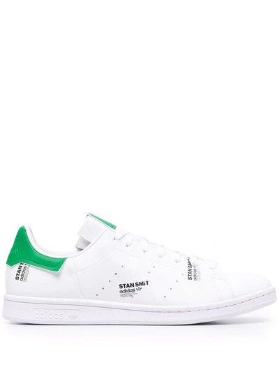Adidas Originals Stan Smith Low-top Leather Sneakers In White