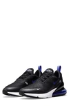 Nike Air Max 270 Sneaker In Black / Violet