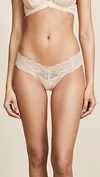 Cosabella Never Say Never Cutie Low Rise Thong In Blush