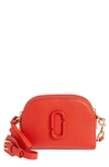 Marc Jacobs The Shutter Leather Crossbody Bag In Poinciana