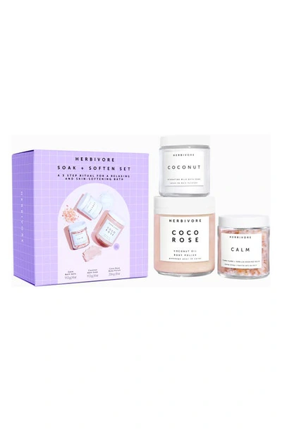 Herbivore Botanicals Coco Rose Body Polish Trio $54 Value