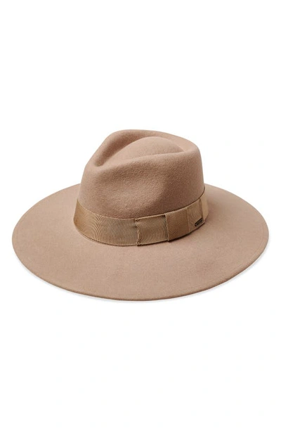 Brixton Joanna Iii Wool Felt Hat In Heather Twig