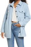 Thread & Supply Shirt Jacket In Sky Blue