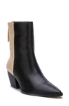 Matisse Carson Ankle Bootie In Black Leather