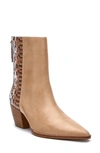 Matisse Carson Ankle Bootie In Natural Leather