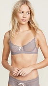 Eberjey Anouk Underwire Bra In Shitake