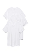 Calvin Klein Underwear 3 Pack Classic Regular Fit V-neck Tee In White