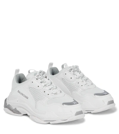 Balenciaga Baby's, Little Kid's & Kid's Triple S Lace-up Sneakers In White