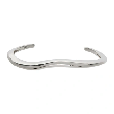Agmes Silver Small Astrid Cuff Bracelet
