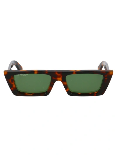 Off-white Oeri002 - Manchester Sunglasses In Brown