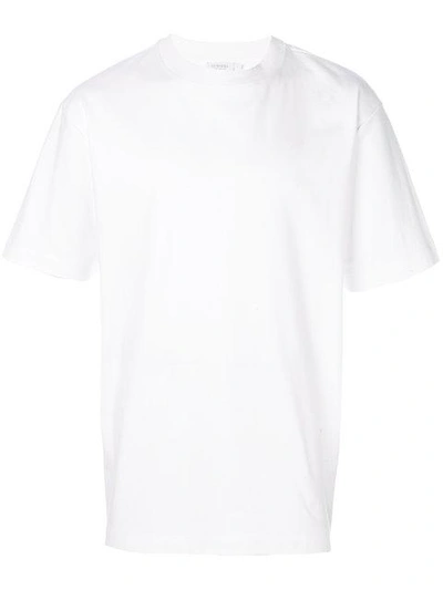 Sunspel Relaxed-fit Short Sleeve T-shirt In White